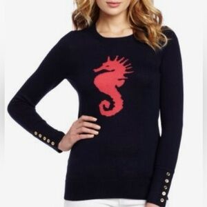 Lilly Pulitzer Charter Seahorse Sweater